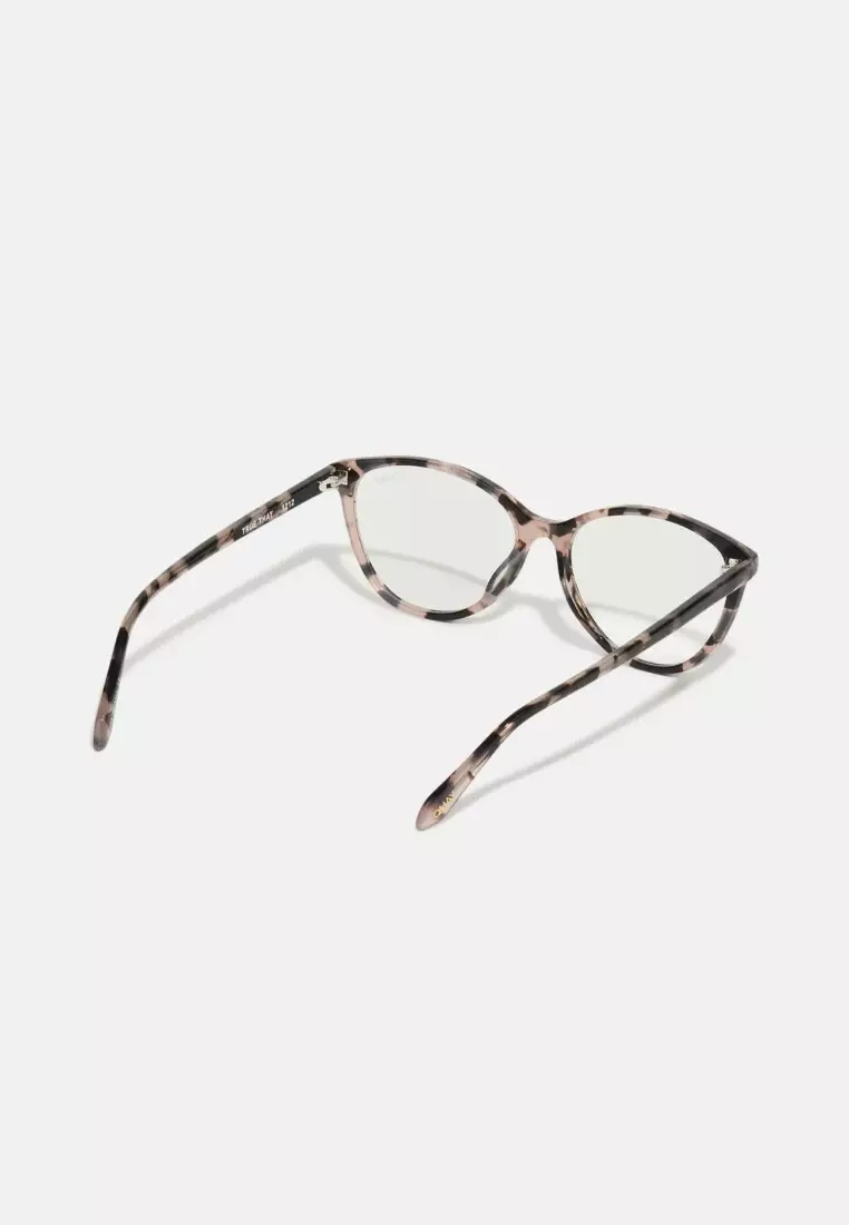 True That Blue Light Glasses - Milky Tort/Clear