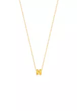 Mini H + 375/9K Gold Polo Chain