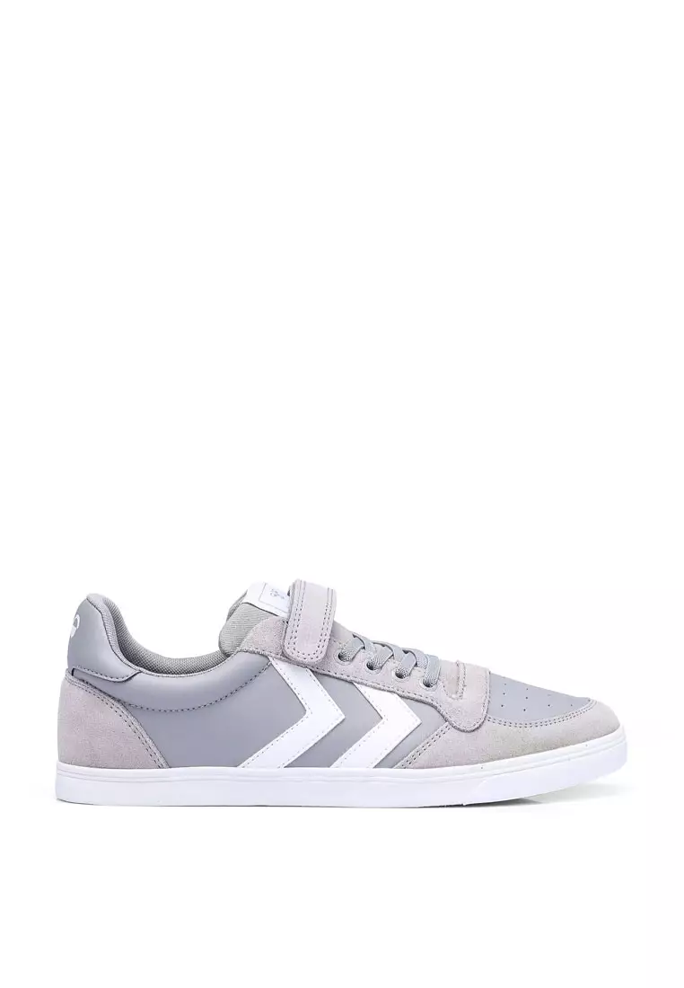Discount on Hummel  shoes - SKU: Slimmer Stadil Leather Low Jr Classic Trainers