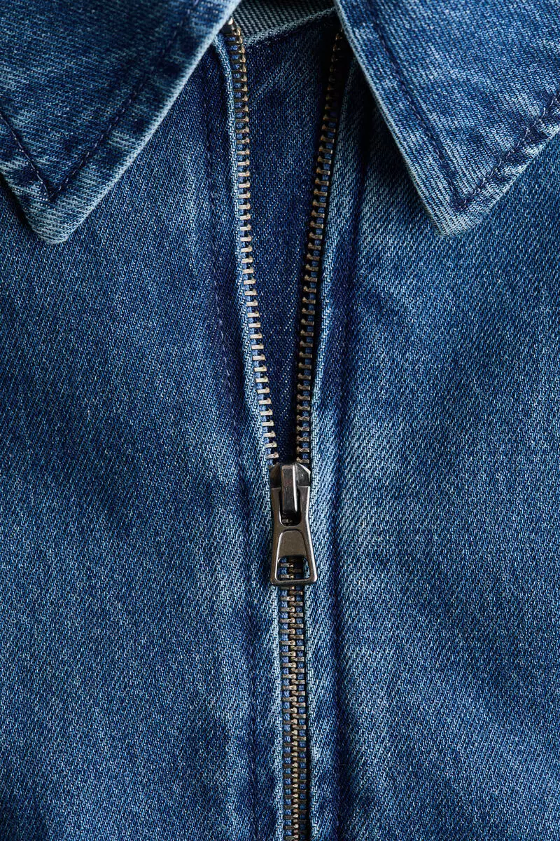 Oversized denim jacket