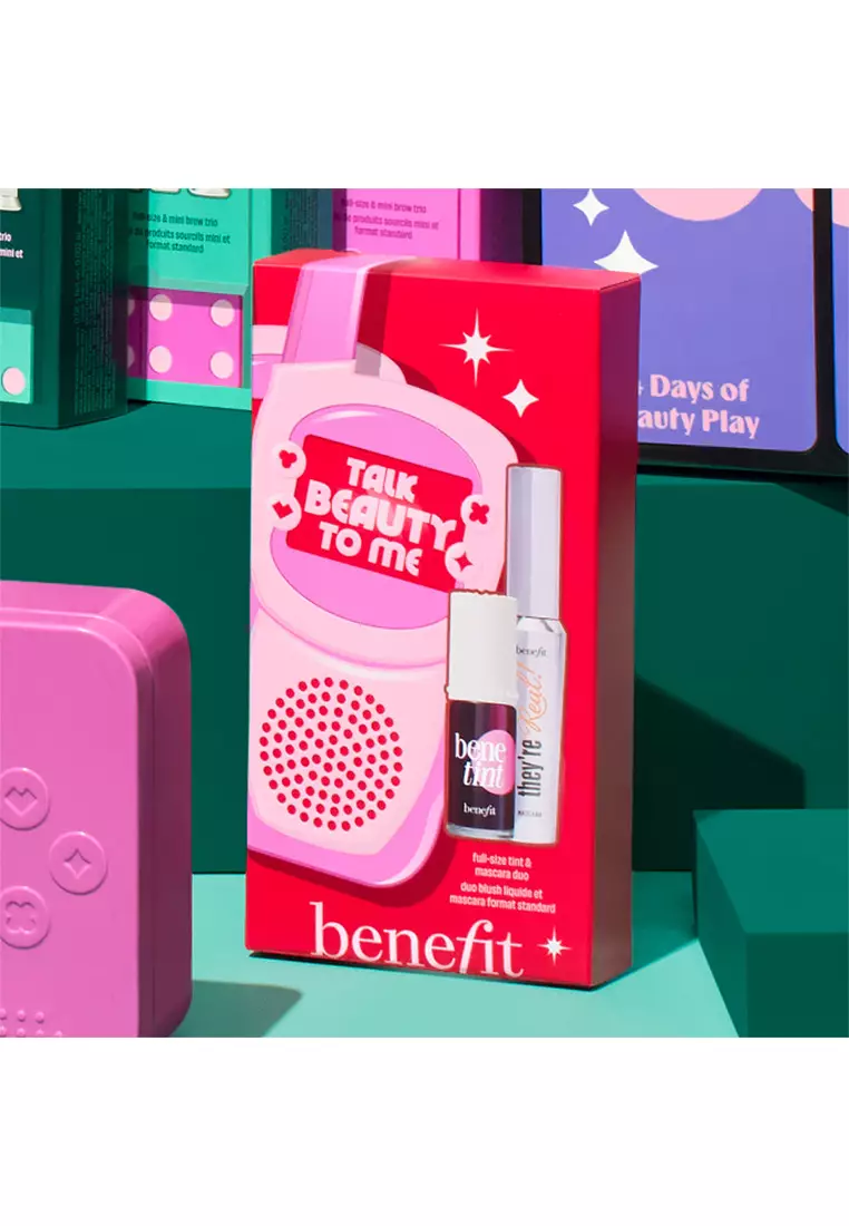 Talk Beauty to Me 2-Piece Lip & Cheek Tint + Mascara Gift Set