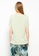 LC WAIKIKI green V-Neck Women's Cotton T-Shirt FE0BCAA61F5672GS_5