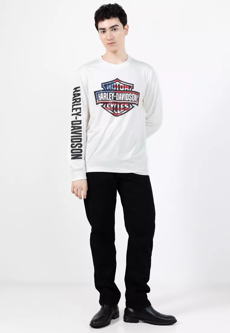 Harley-Davidson® Stars & Stripes Long Sleeve Shirt