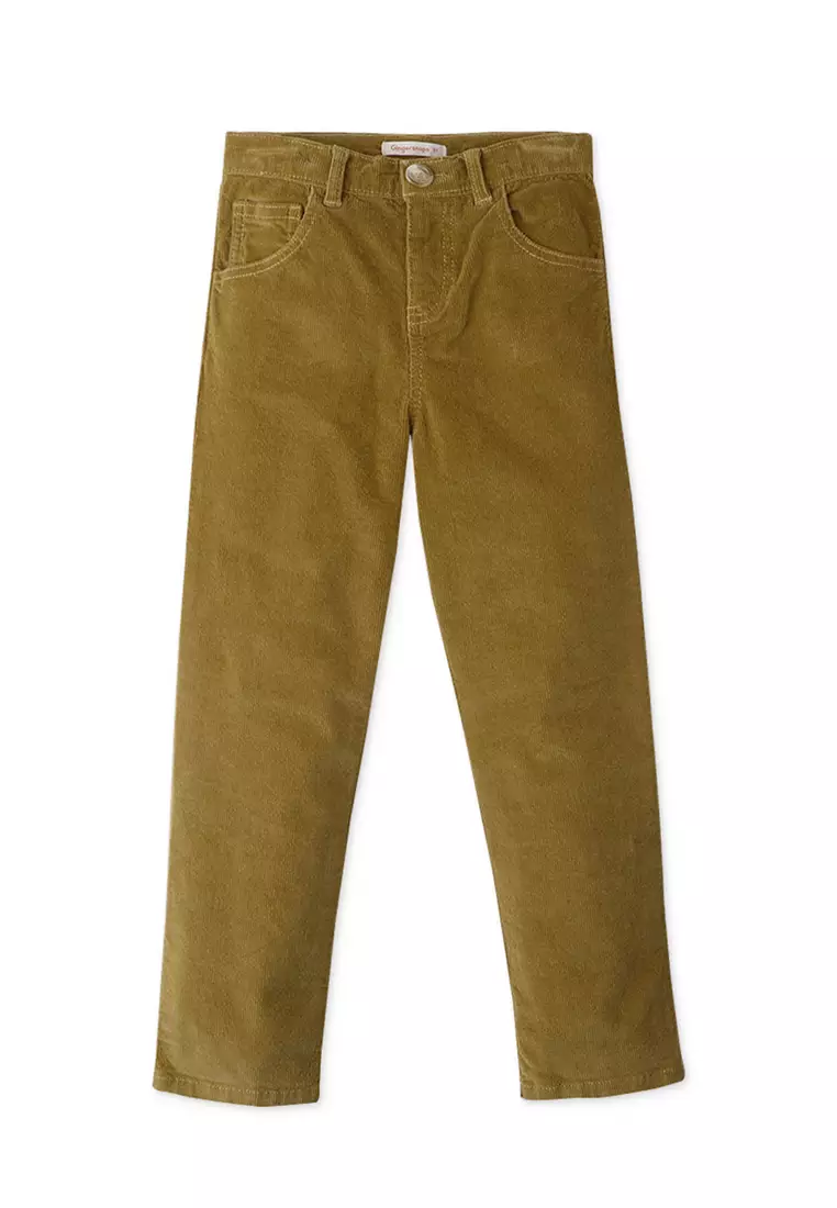 Girls Straight Fit Cord Pants