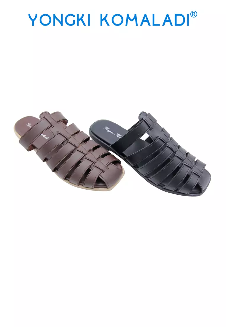 YONGKI KOMALADI AMARYLLIS SANDAL OL-AR47716-BE COKLAT TUA