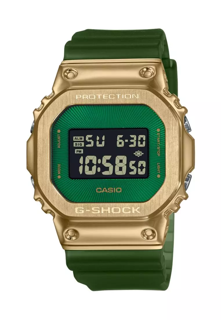 Buy Casio Casio GShock Digital Green Resin Strap Men Watch GM5600CL3DRP 2024 Online ZALORA