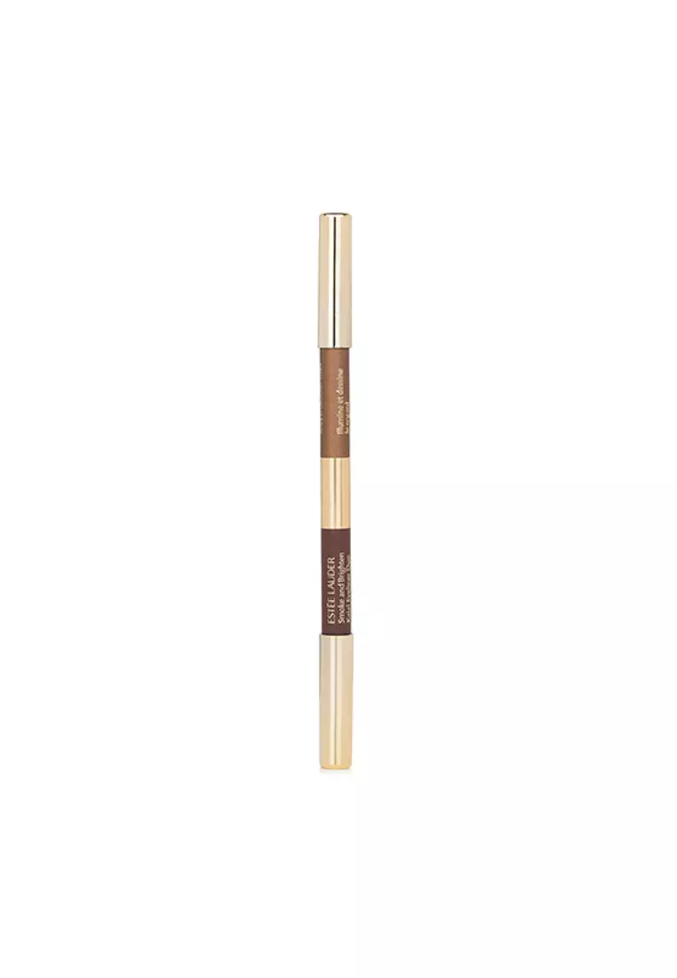 Estee Lauder - Smoke And Brighten Kajal Eyeliner Duo - # Dark Chocolate / Rich Bronze 0.5g/0.02oz