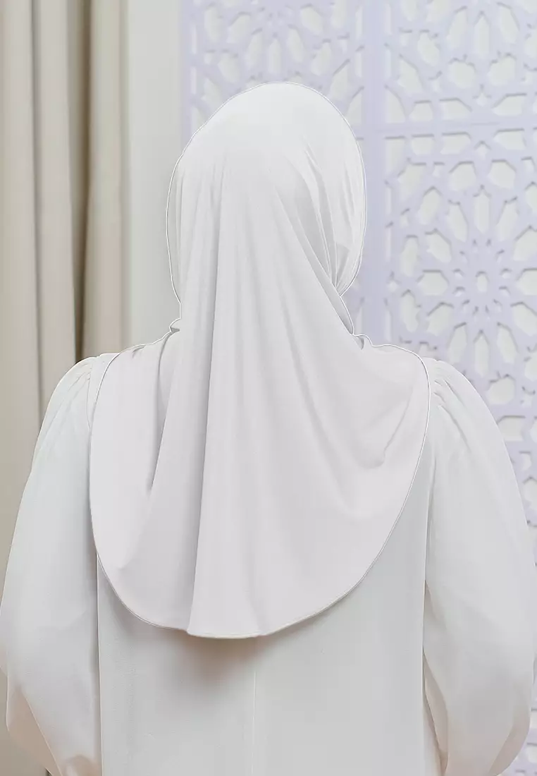 HIJAB INSTAN LUNA - WHITE