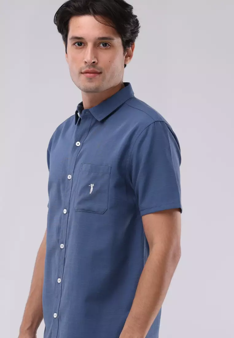Woven Polo Short Sleeve
