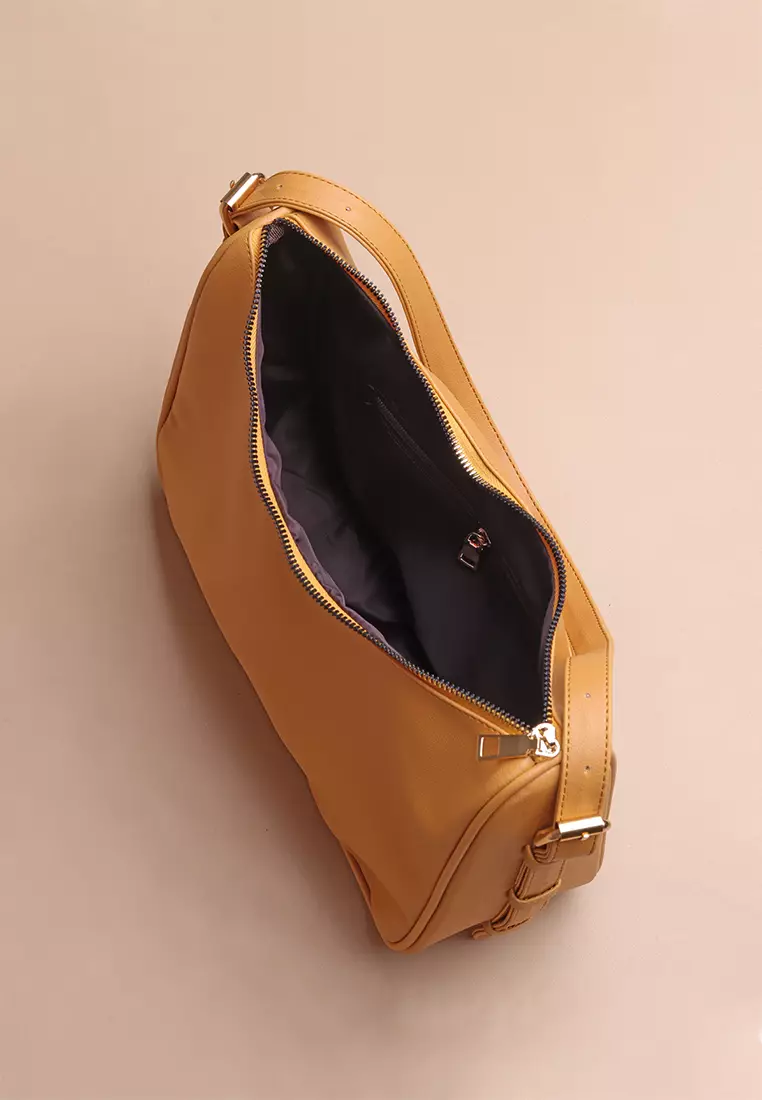 Tas Bahu Wanita Silvertote Nola Shoulder Bag Mustard
