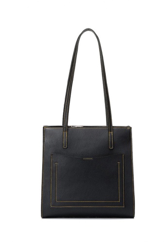 Twenty Eight Shoes Contrasting Color Large Capacity Faux Leather Tote Bags PG-CK2-M9088 4E60AACF97AE3EGS_1