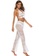 LYCKA white LTH4110-European Style Beach Casual Pants-White 3EFA2US7085D84GS_4