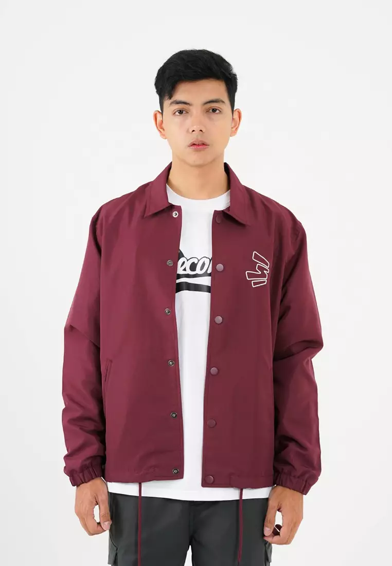 3Second Men's Coach Jacket Regular Fit Taslan Rigel C081124