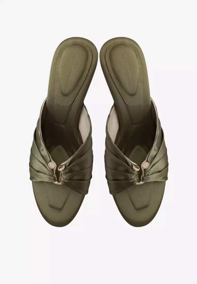 Dr Cardin Women Sera 3-inch Heels | Satin L-RNK-9363
