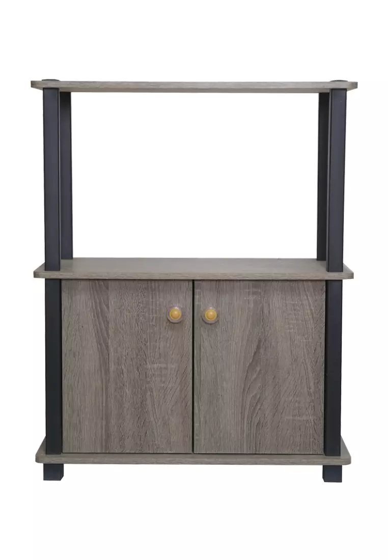 Buy FURNLITE 1 Shelf Bookcase With 2 Doors SP072 2024 Online ZALORA