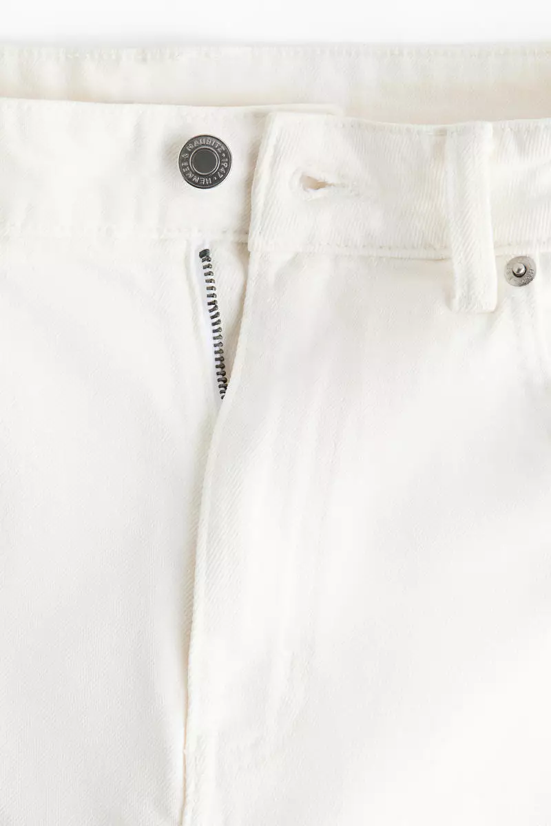 Mom Slim Fit High Waist Ankle Jeans