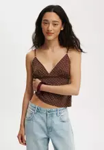 Lily Micro Polka Dot Rich Mocha/Multi