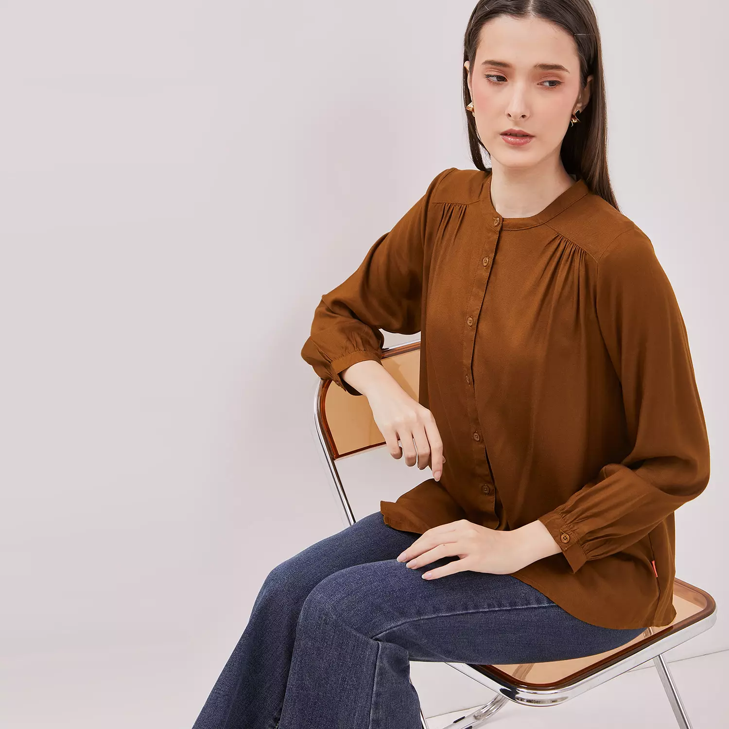 DUST Blouse Kenny Brown (D.116443)