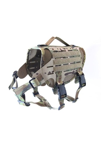 Kiloninerpets multi (SMALL) M4 Tactical  MOLLE Vest  Laser Cut A55C9ESFEBE84AGS_1