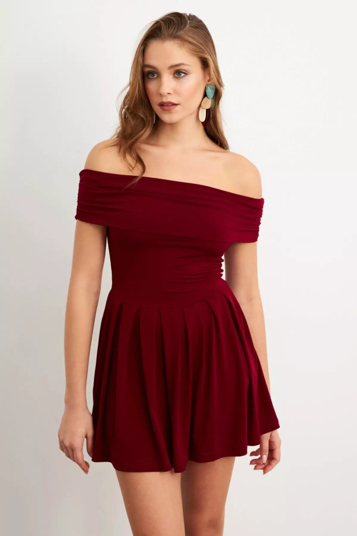 Madonna Collar Mini Dress