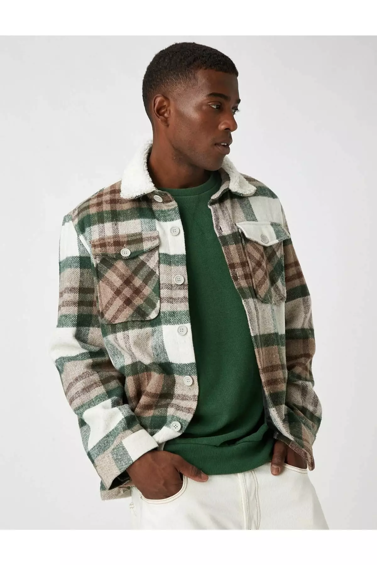 Buy KOTON Checkered Jacket 2024 Online ZALORA Singapore