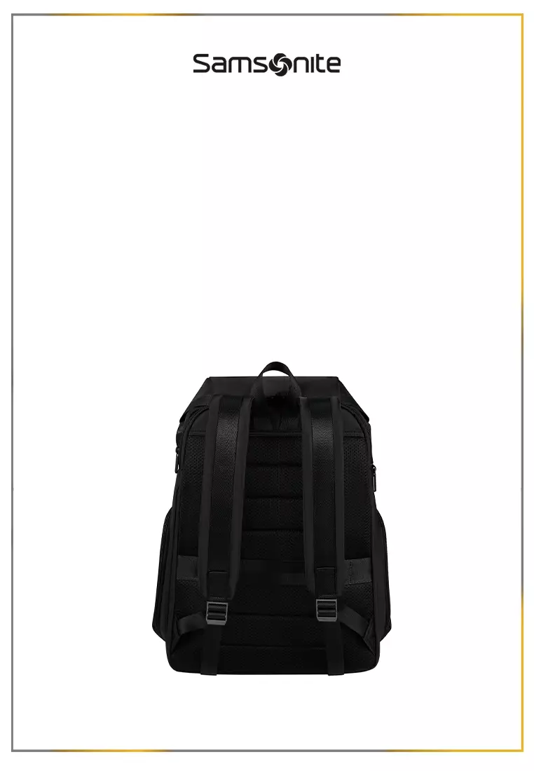 Samsonite Relyon Backpack M 15.6"+Flap Black