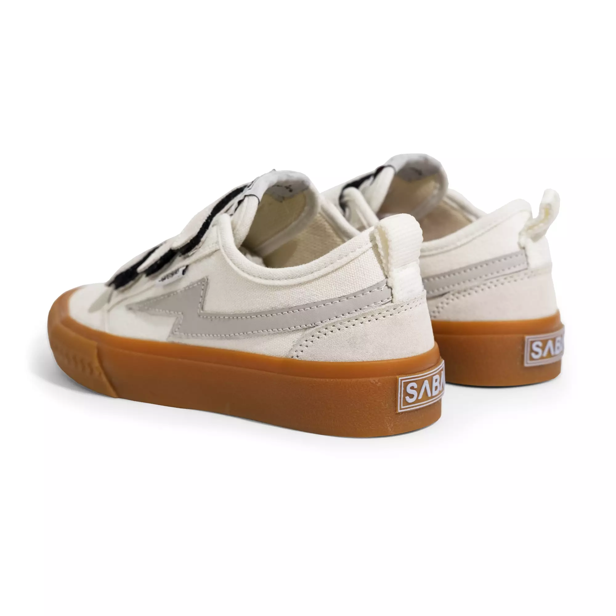 SABA Reno Off White Gum - Sepatu Sneakers Pria Wanita
