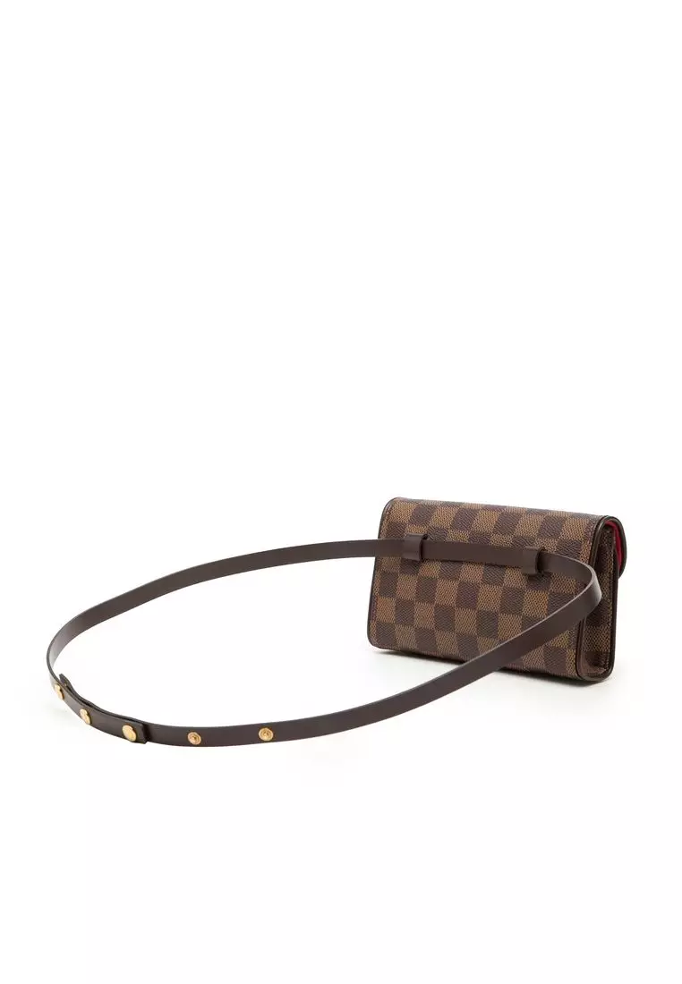 Pre-Loved Louis Vuitton Damier Ebene Pochette Florentine