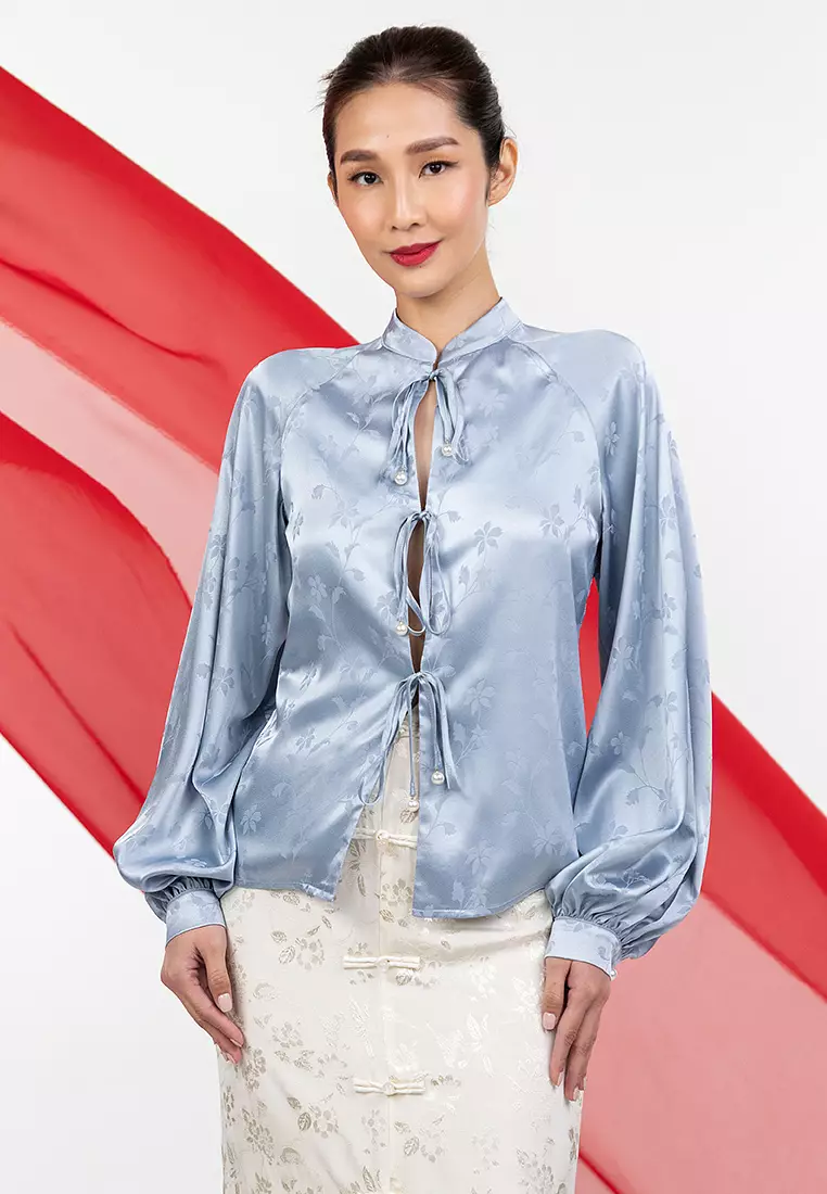 Front Tie Blouse