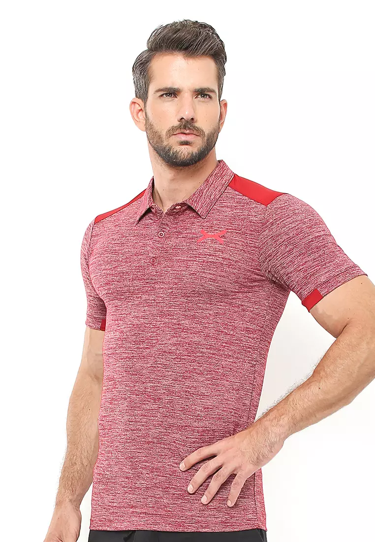 FLEXZONE Sport Polo Shirt Ceo Series Red