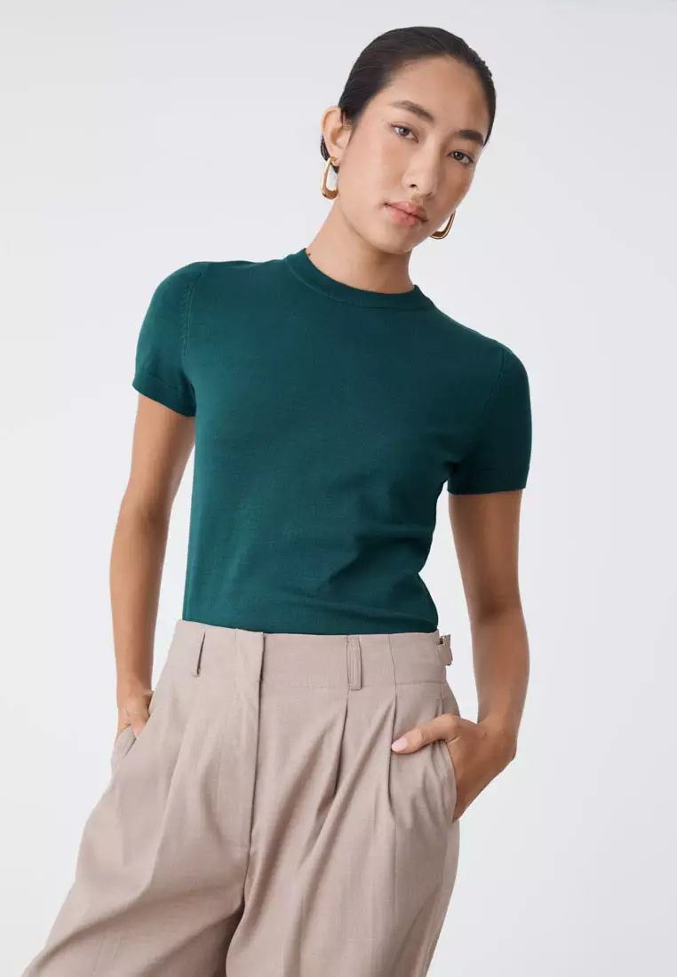 Catherine Short Sleeve Knit