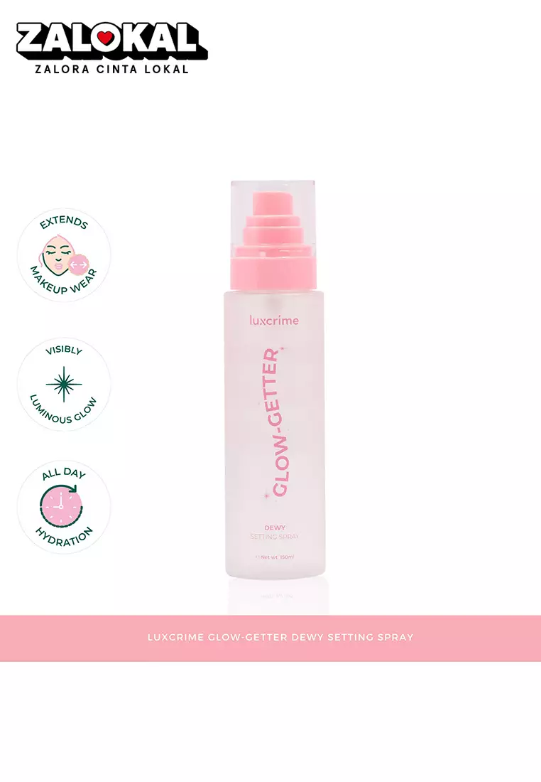 Luxcrime Glow-Getter Dewy Setting Spray