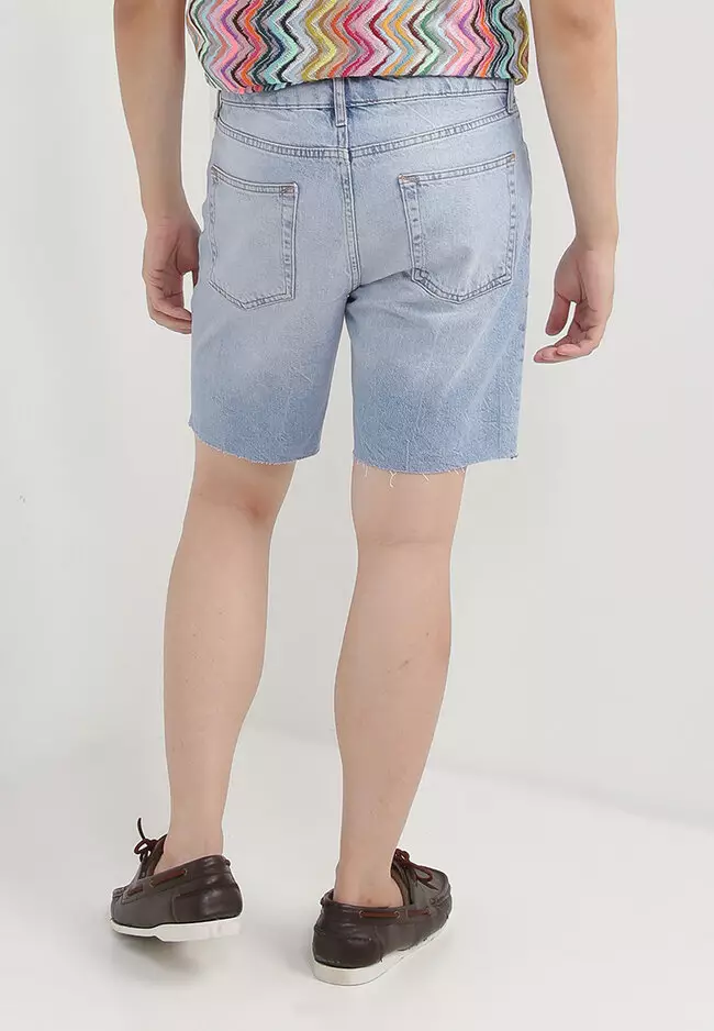 Topman discount jean shorts