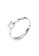 Millenne silver MILLENNE Made For The Night Diamonds are Forever Square Cubic Zirconia White Gold Ring with 925 Sterling Silver 8261EACFD10EF6GS_1