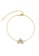 Her Jewellery gold Troika Bracelet (Yellow Gold) - Made with premium grade crystals from Austria F625DACED74B67GS_2