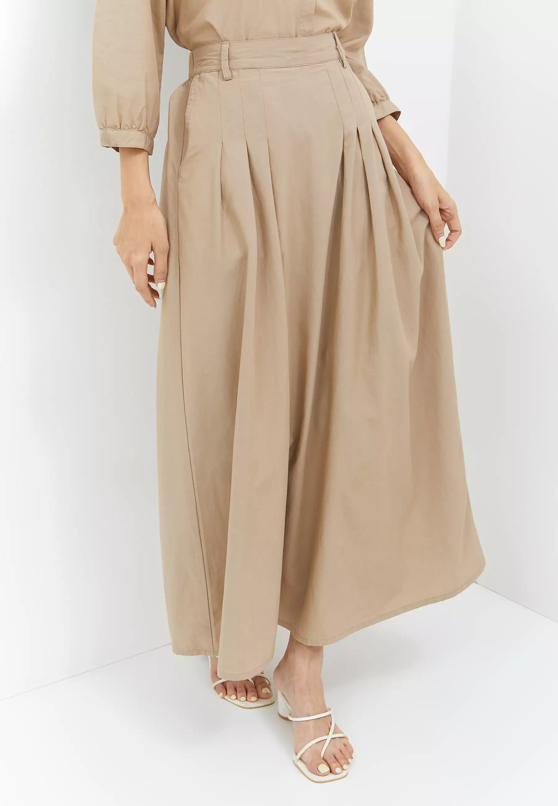 Renata Light Brown Skirt (G.2207)