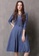 Twenty Eight Shoes blue VANSA Fashion Lace Belt Denim Dress VCW-Bd82086 0E647AAE2E9D00GS_4