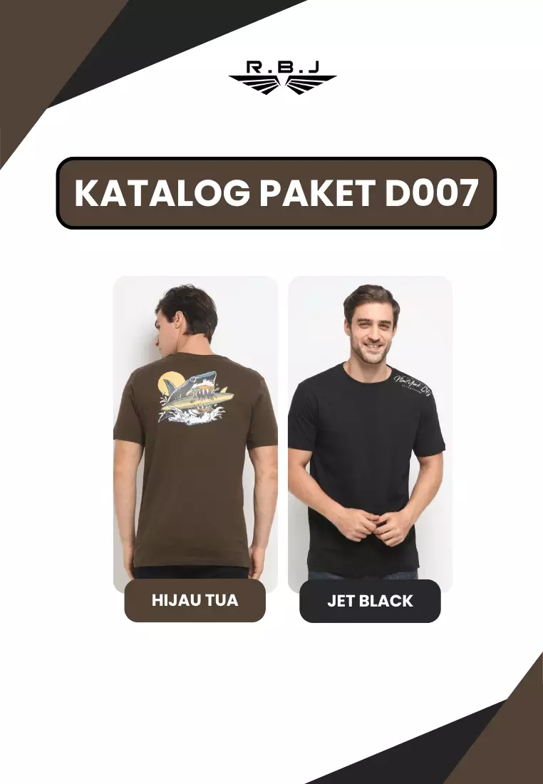 Buy 1 Get 1 RBJ T-Shirt Cotton Combed