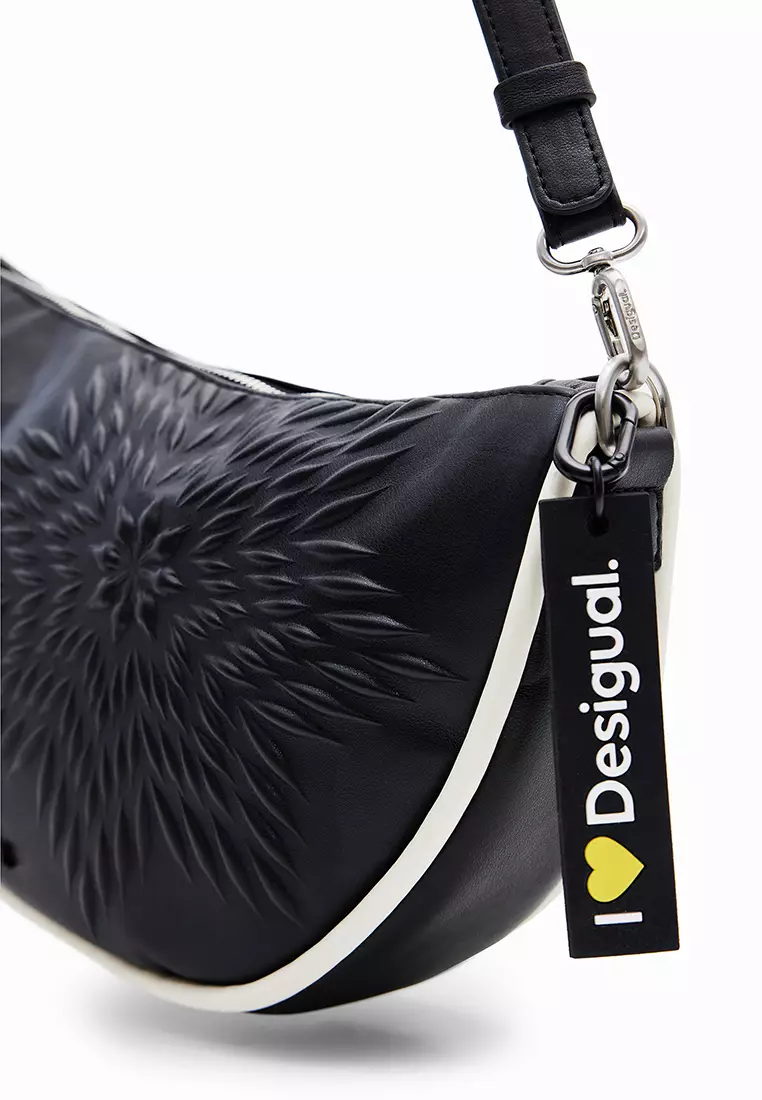 Desigual Woman Accessories M oval star bag.