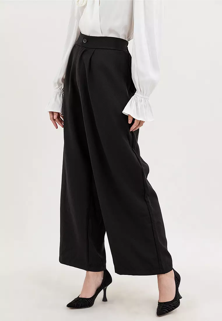 Nicole Button Square Pants