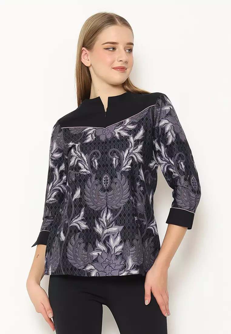 Hadinata Batik Wanita Blouse Yozita Yudith