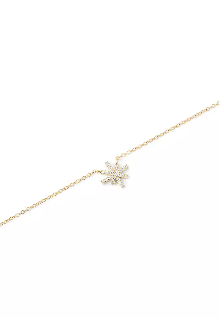 Mirelle Star Necklace Gold Unisex Necklace for women and men stainless steel crystal Necklace DW Official Authentic Original