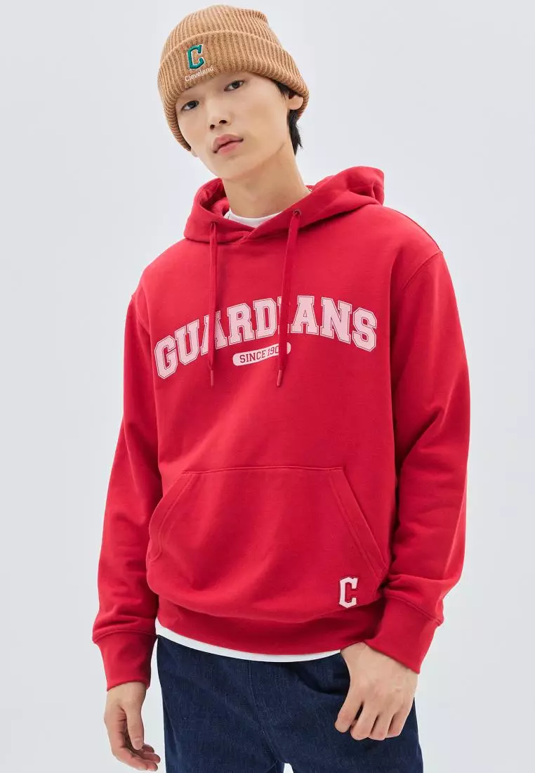 VARSITY OVERFIT HOODIE CLEVELAND INDIANS