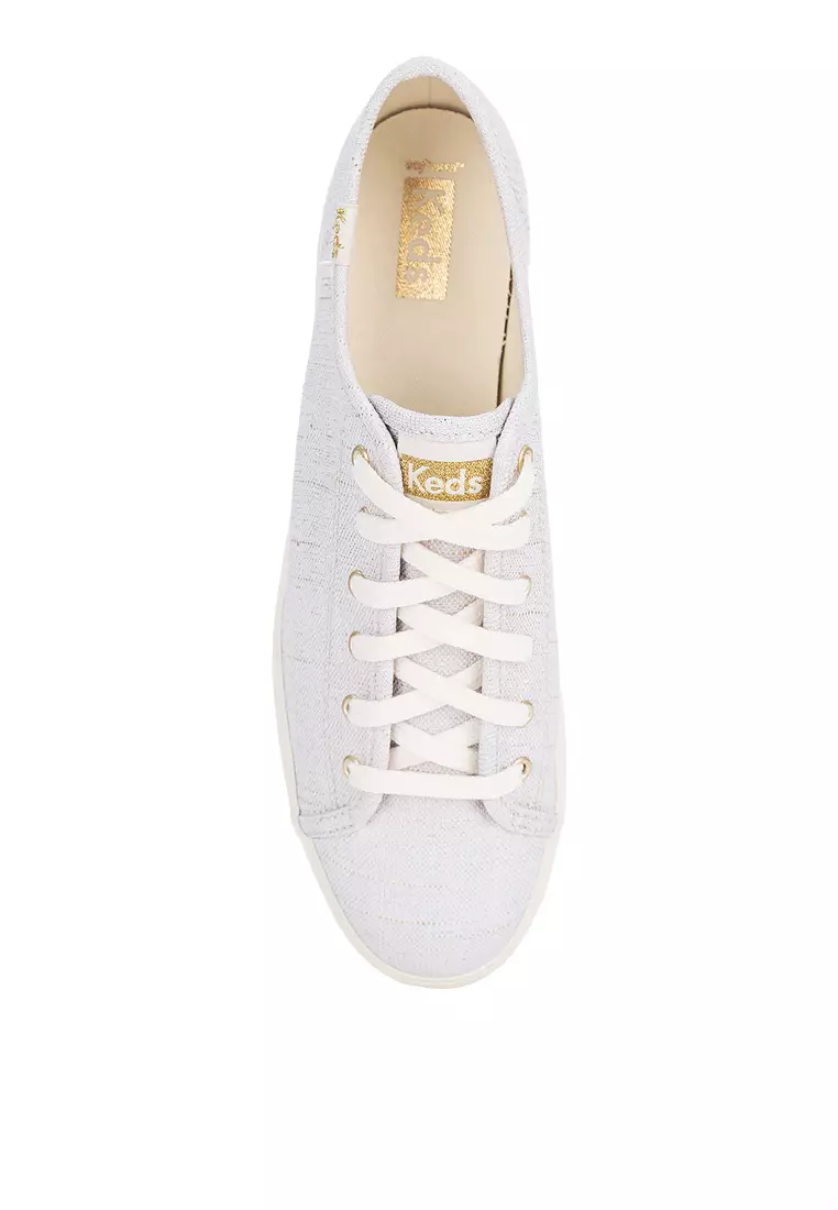 Keds triple discount kick striped mesh
