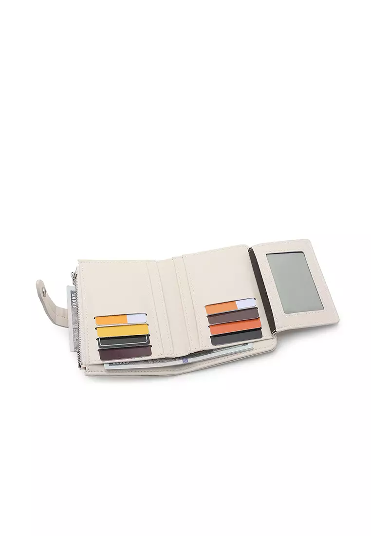 Women's Short Wallet / Purse - White