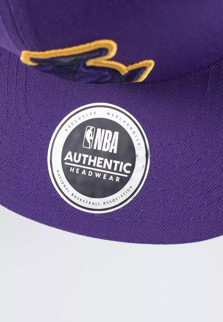 Skin Los Angeles Lakers Mens Flat Snap Back Cap