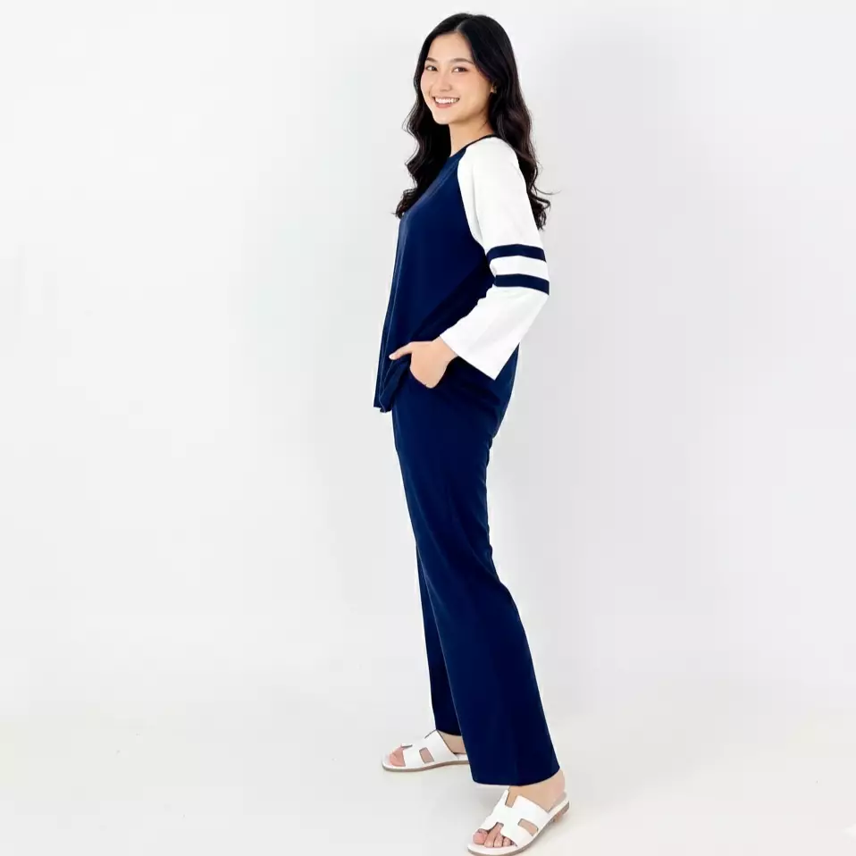 Setelan Baju Panjang Wanita HAFA DAILY SET