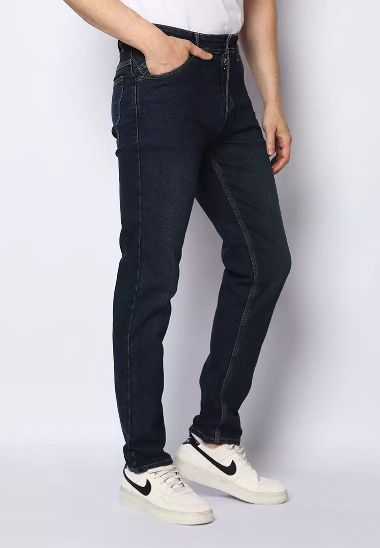 2nd RED Jeans Slim Fit Dared Biru Keabuan 132503