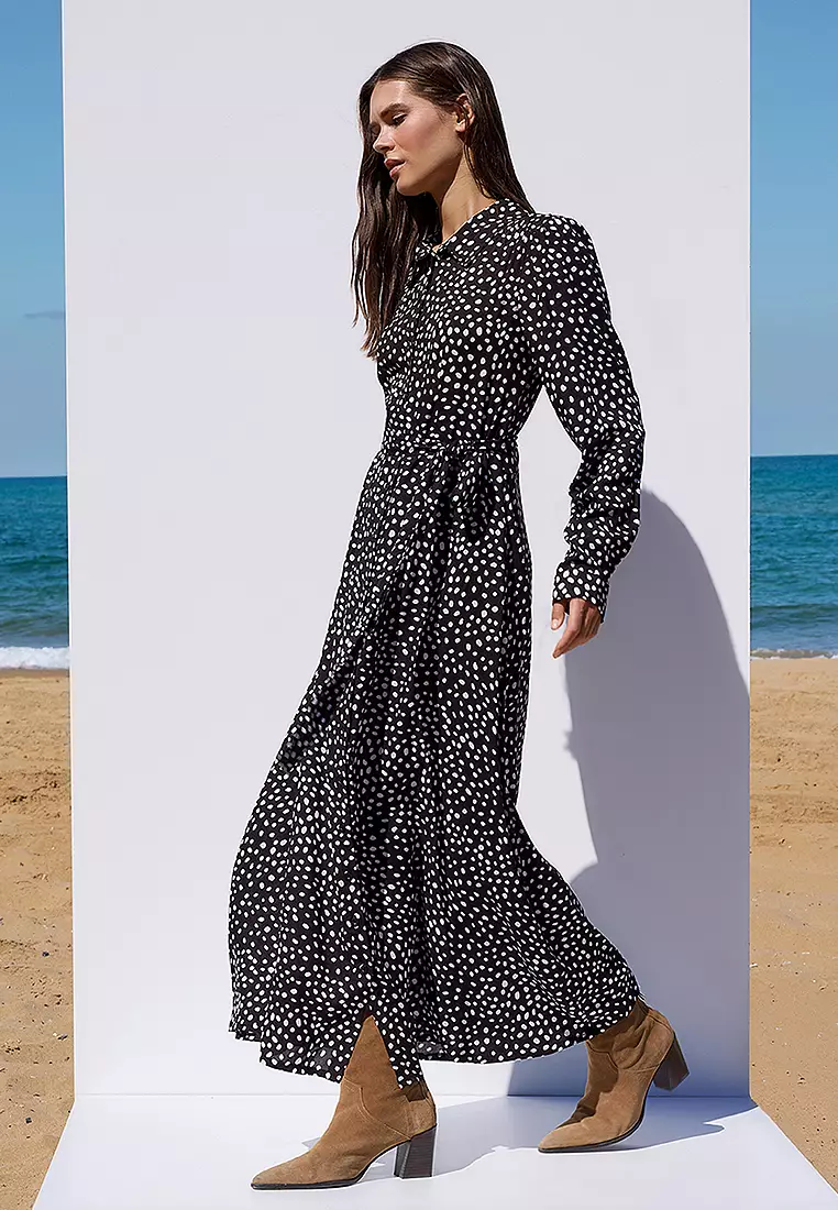Polka Dot Patterned Dress