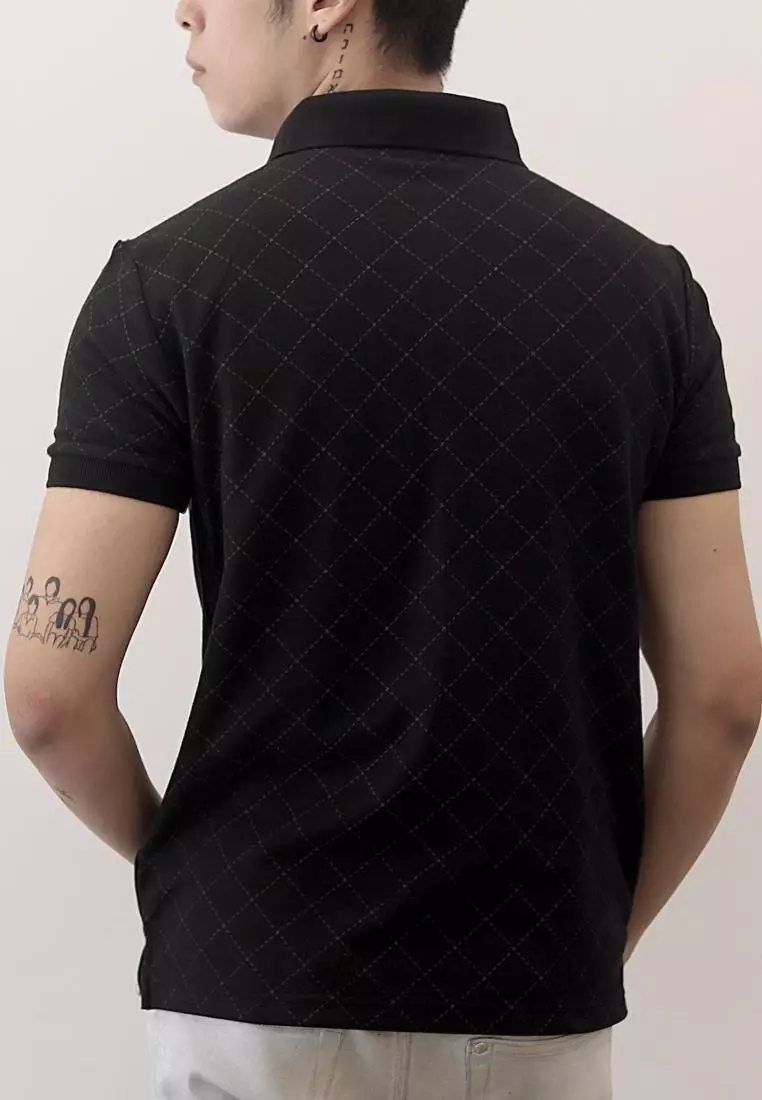 Kale PIERRE BLACK / Polo Shirt Pria / Atasan Pria / Baju Pria Warna PIERRE BLACK / Polo Shirt Slim Fit